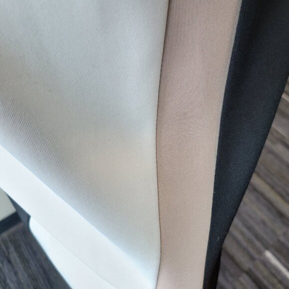 Slate and Willow Cutout Hem Colorblock Sheath - Picture 7 of 7